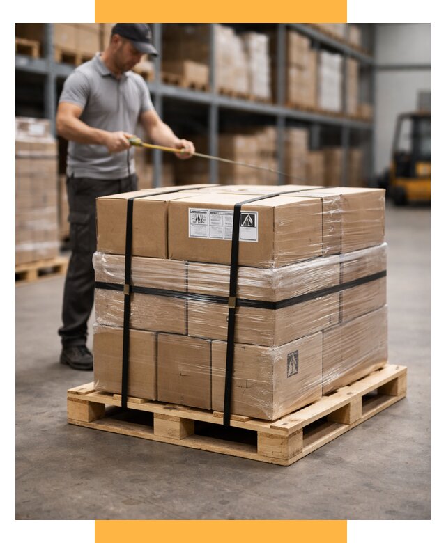Упаковка и паллетирование грузов от 3594 р. | СетСервис-Нтк