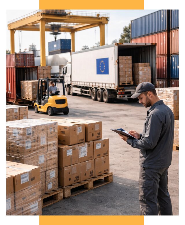 Доставка грузов из Европы от 12322 р., логистика СетСервис-Нтк