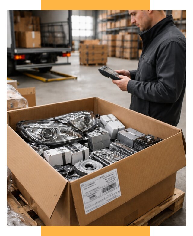 Доставка автозапчастей из Европы под ключ от 12835 р. | СетСервис-Нтк