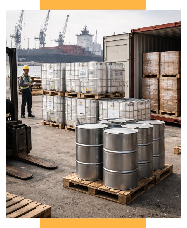 Доставка химического сырья из Индии от 256700 р. | СетСервис-Нтк