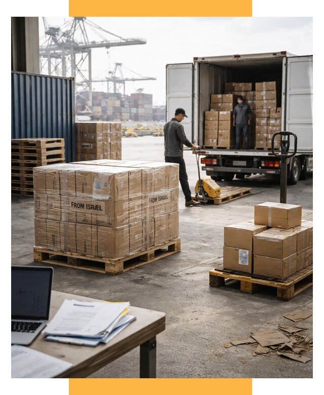 Доставка грузов из Израиля от 15402 р., логистика от СетСервис-Нтк