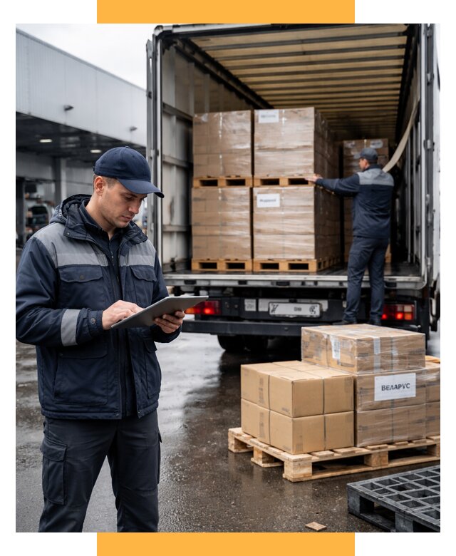 Доставка грузов из Беларуси от 15402 р. логистика СетСервис-Нтк