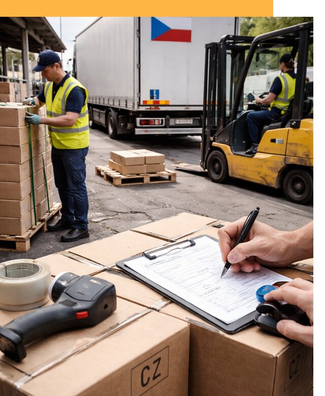 Доставка грузов в Чехию от 35938 руб, международные перевозки