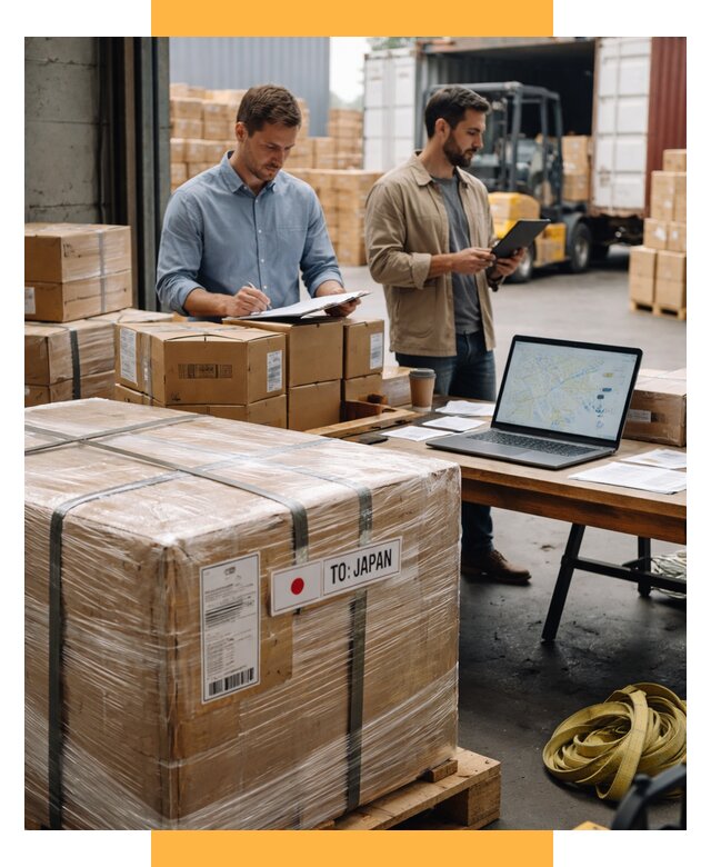 Доставка грузов в Японию от 25670 р., логистика СетСервис-Нтк