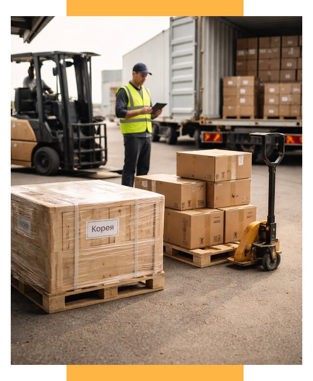 Доставка грузов в Корею из России от 35938 р. | СетСервис-Нтк
