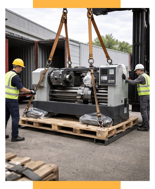 Перевозка станков и таможня от 61608 р. | СетСервис-Нтк логистика