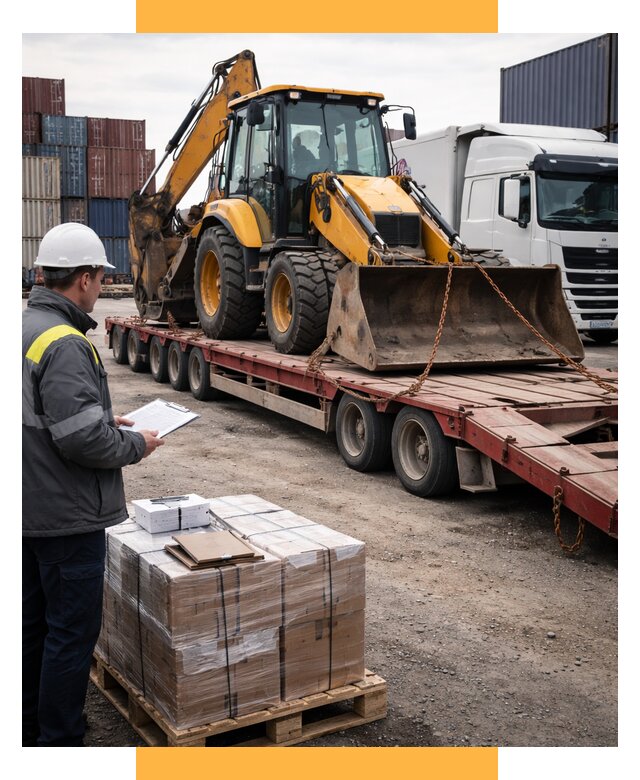 Международная перевозка спецтехники от 46206 р., СетСервис-Нтк