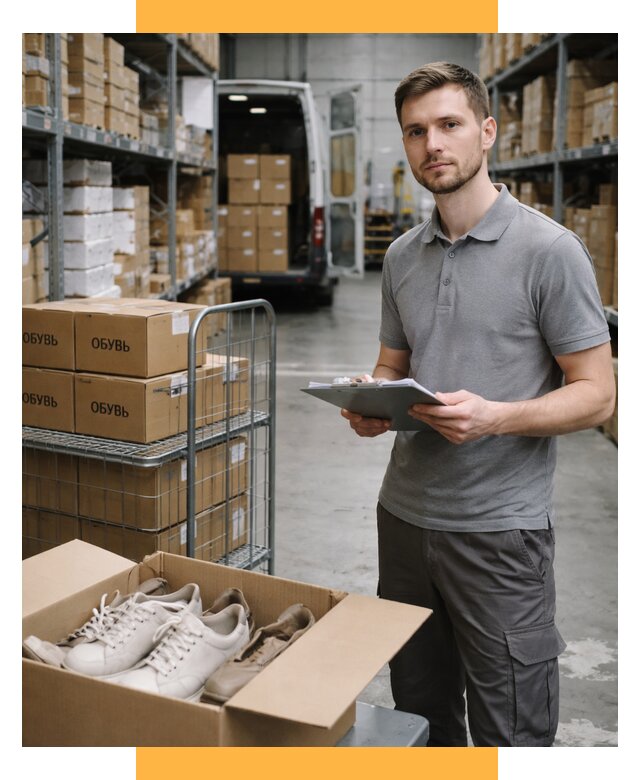 Доставка обуви из Китая и Турции от 4621 р. СетСервис-Нтк