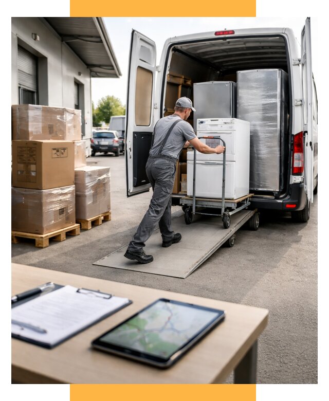 Перевозка бытовой техники от 6674 р. - логистика СетСервис-Нтк