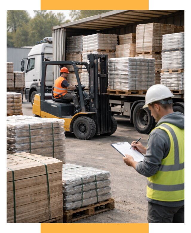 Перевозка строительных материалов от 5647 р. | СетСервис-Нтк