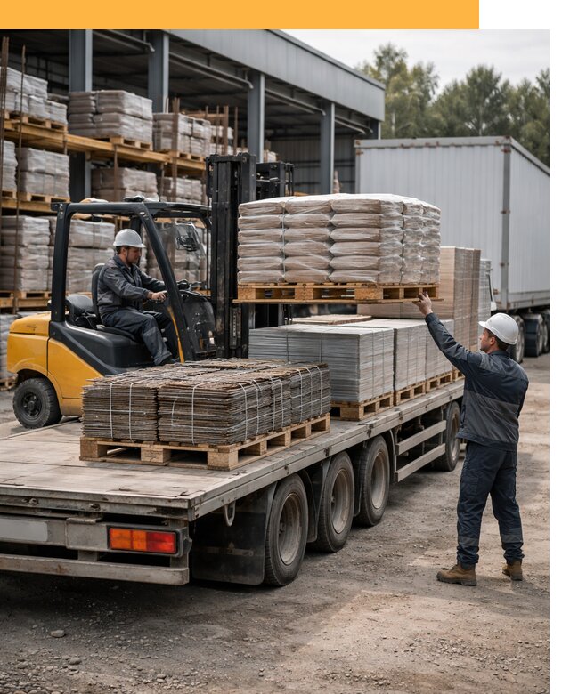 Перевозка строительных материалов по миру от 5647 руб