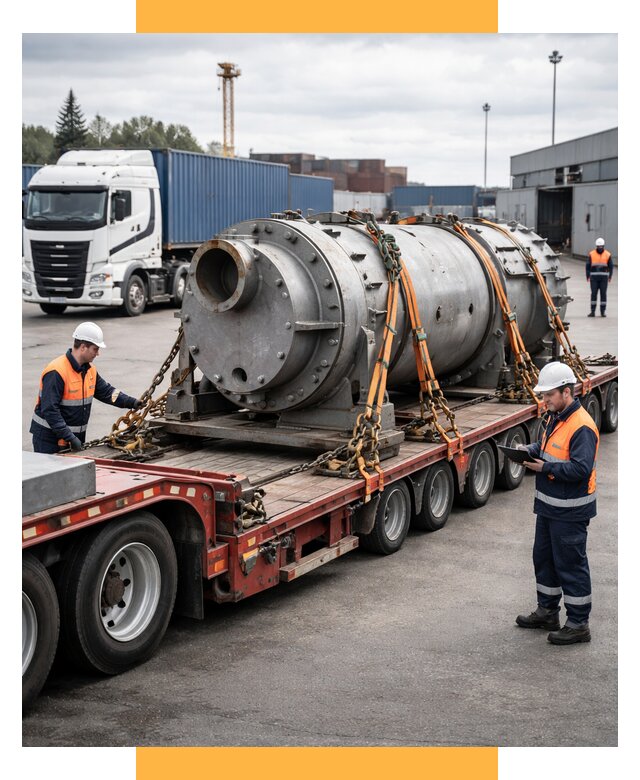 Перевозка тяжеловесных грузов под ключ от 154020 р. | СетСервис-Нтк