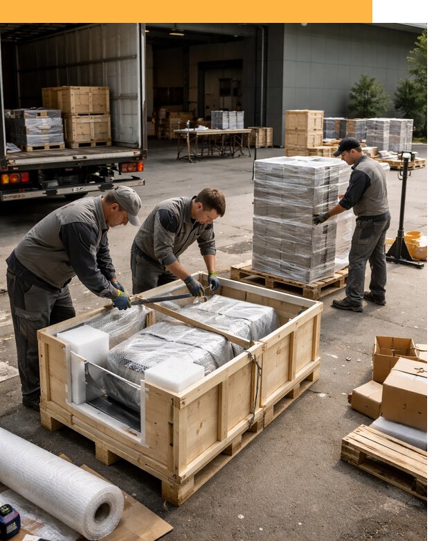 Перевозка выставочных грузов по миру от 25670 руб за м2 с таможней