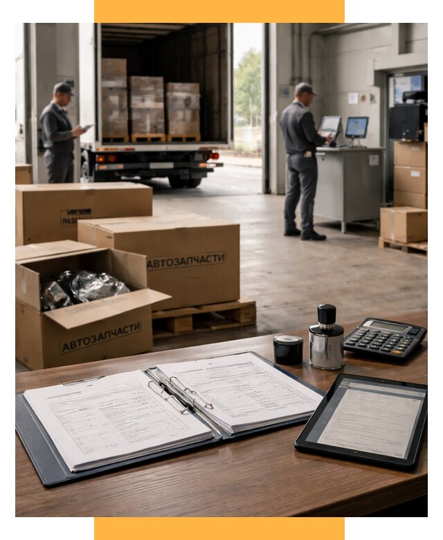 Таможенное оформление автозапчастей под ключ от 8728 р., СетСервис-Нтк