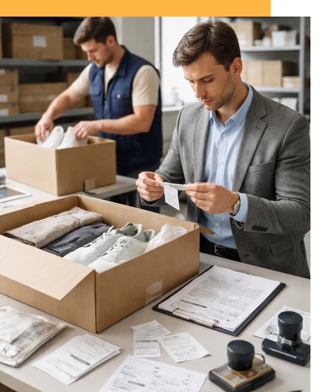 Таможенное оформление одежды и обуви по выгодной цене от 6674 руб