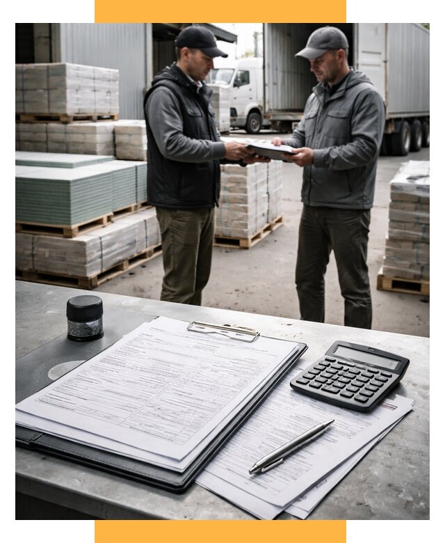 Таможенное оформление стройматериалов от 8728 р. | СетСервис-Нтк
