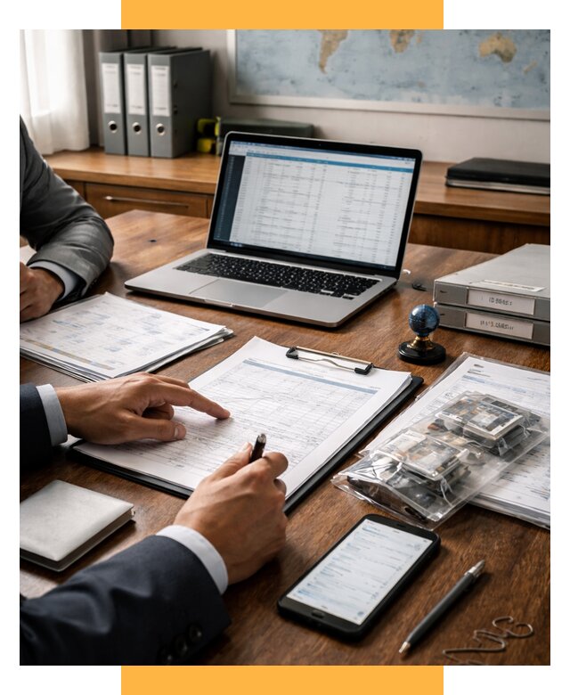 Проверка поставщика за рубежом от 8728 р. | СетСервис-Нтк аудит