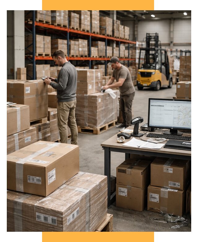 Склад консолидации в Европе от 6674 р., услуги СетСервис-Нтк